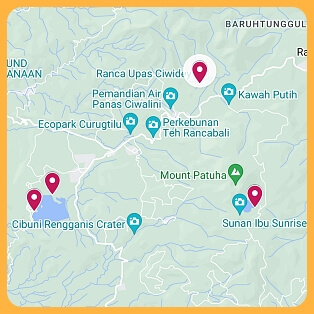 Tap/click the map to get directions to Glamping Lakeside Rancabali.