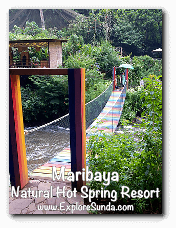 Rainbow Bridge at Maribaya Natural Hot Spring Resort, Lembang