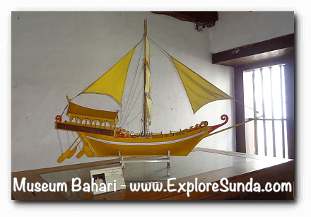 A miniature vessel in Museum Bahari, Kota Tua Jakarta A miniature vessel in Museum Bahari, Kota Tua Jakarta