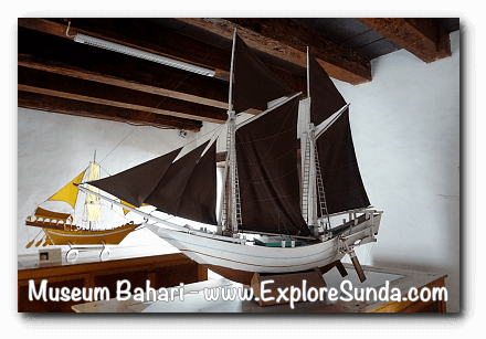 A miniature vessel in Museum Bahari, Kota Tua Jakarta A miniature vessel in Museum Bahari, Kota Tua Jakarta