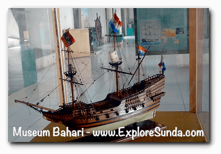 A miniature vessel in Museum Bahari, Kota Tua Jakarta A miniature vessel in Museum Bahari, Kota Tua Jakarta