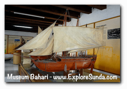 A miniature vessel in Museum Bahari, Kota Tua Jakarta A miniature vessel in Museum Bahari, Kota Tua Jakarta