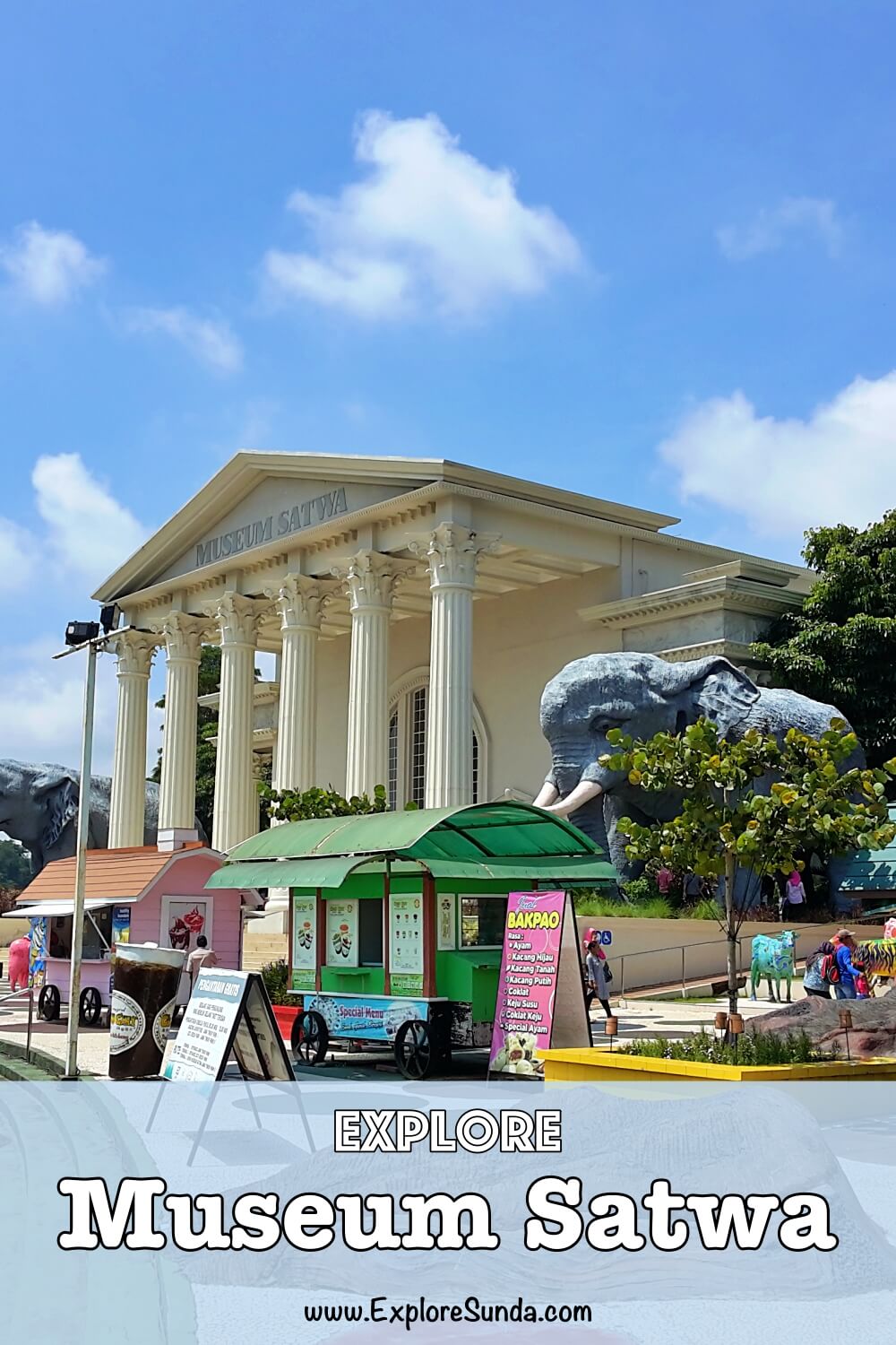 Explore Museum Satwa at Jatim Park 2 | See thousands of preserved animals in dioramas that look like their real habitats | #ExploreSunda