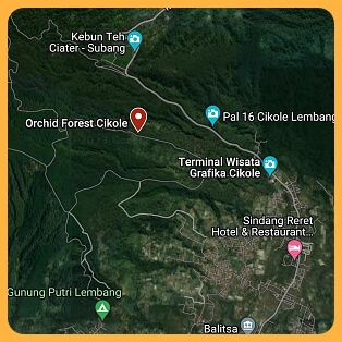 Click/tap the map to go to Google Map and find your directions to Orchid Forest Cikole.
