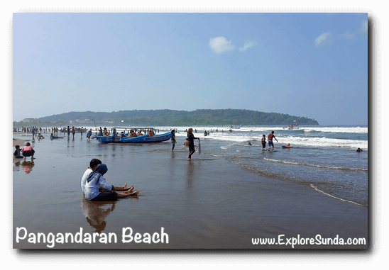 One beautiful Sunday morning, a perfect day to have fun in Pangandaran!