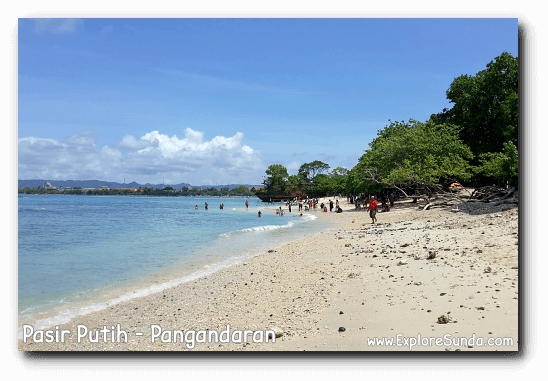 Have fun in Pasir Putih, Pangandaran.