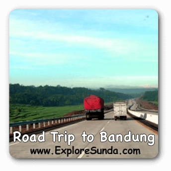 Road trip to Bandung via Cikampek and Purbaleunyi toll roads.