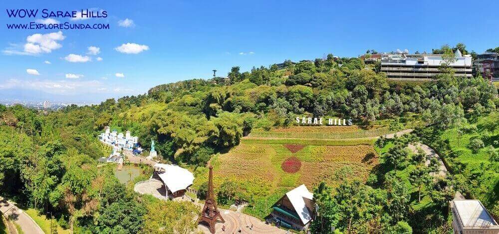 The view of WOW Sarae Hills from the Golden Gate Bridge.