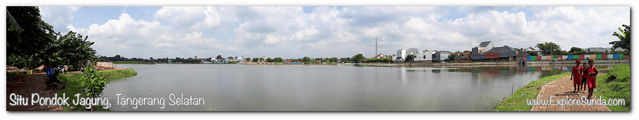 Situ Pondok Jagung in Tangerang Selatan. Situ Pondok Jagung in Tangerang Selatan.