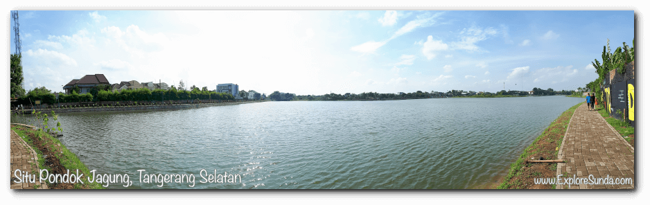 Situ Pondok Jagung in Tangerang Selatan. Situ Pondok Jagung in Tangerang Selatan.