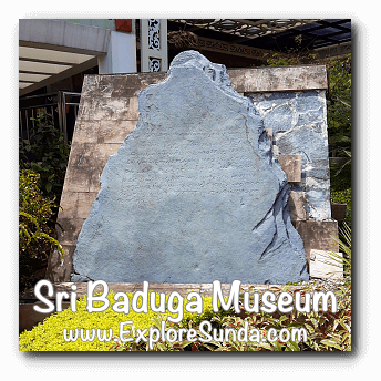Batu Tulis Inscription in Sri Baduga Museum, Bandung