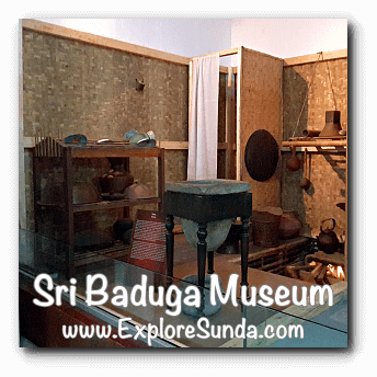 A model of old kitchen in Sri Baduga Museum, Bandung