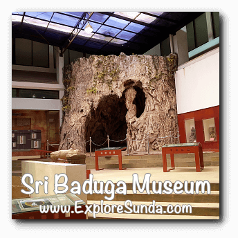 Replica of Pawon cave where the pawon man found, Sri Baduga Museum, Bandung