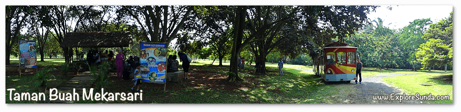 Parks and gardens in the land of Sunda: Taman Buah Mekarsari.