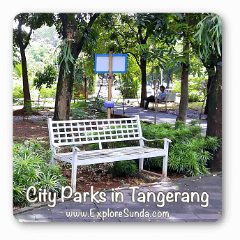 City parks in Tangerang