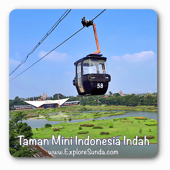 Facilities in Taman Mini Indonesia Indah, Jakarta.