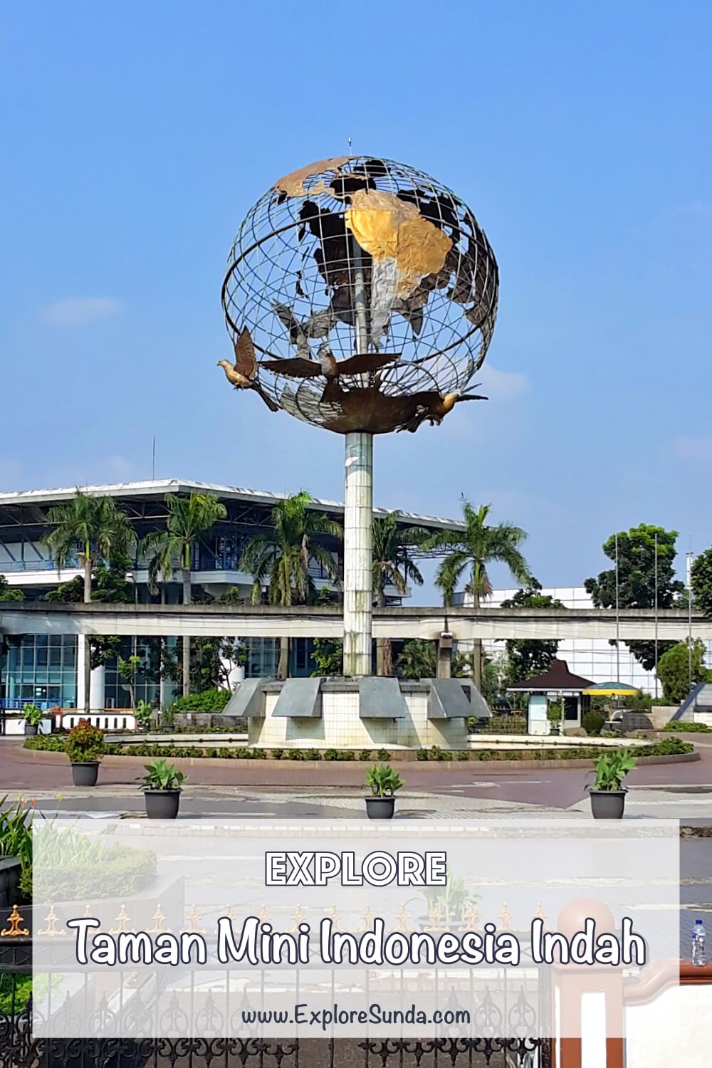 High Level Conference of Non-Aligned Movement Monument, one of the gardens at Taman Mini Indonesia Indah, Jakarta | #ExploreSunda