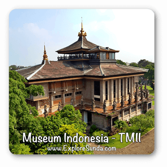 Museum Indonesia [The Indonesian Museum] at Taman Mini Indonesia Indah, Jakarta.