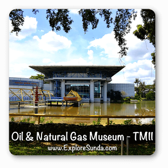The Oil and Natural Gas Museum at Taman Mini Indonesia Indah, Jakarta.