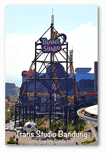 Indoor theme parks in Sunda: Trans Studio Bandung.